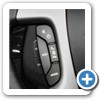 Finger tip controls ensure that you keep your hands on the steering wheel.